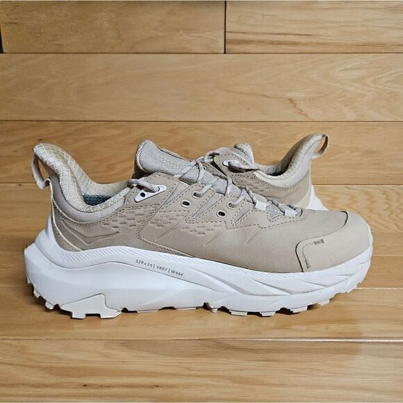Hoka One One Kaha 2 Low GTX Gore-Tex Shifting Sand Eggnog Mens Shoe - Picture 9 of 12